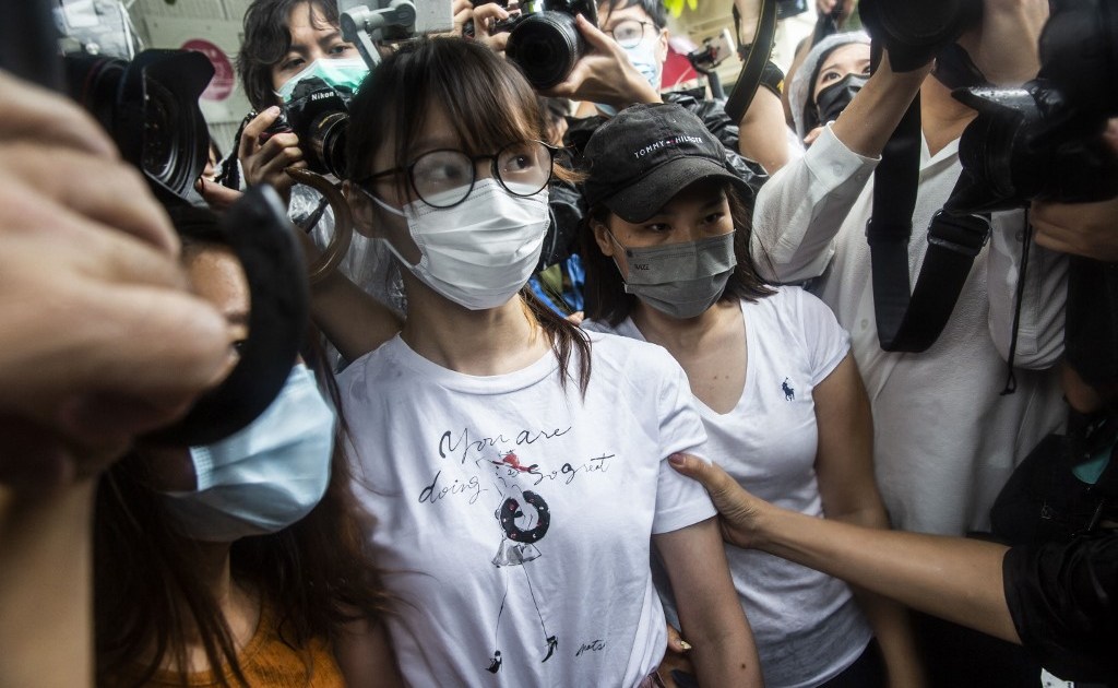 La activista de Hong Kong Agnes Chao liberada en el aniversario de la protesta |  Noticias de protestas de Hong Kong