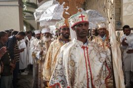 Ethiopian Orthodox priests