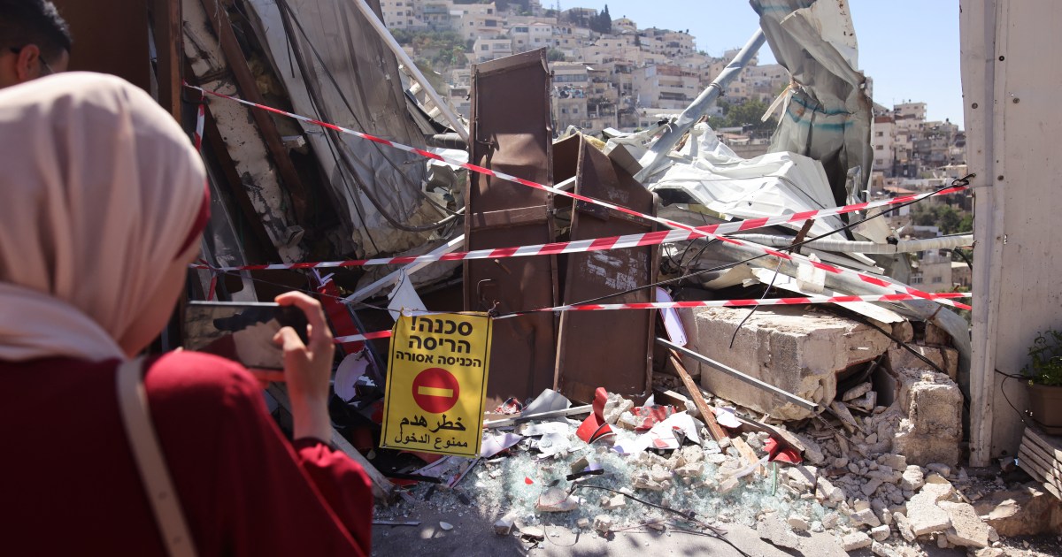 Demolitions start in occupied East Jerusalem’s Silwan