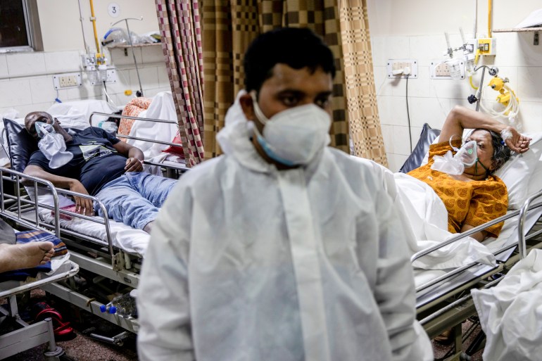 Some Indian hospitals scramble for oxygen as coronavirus 