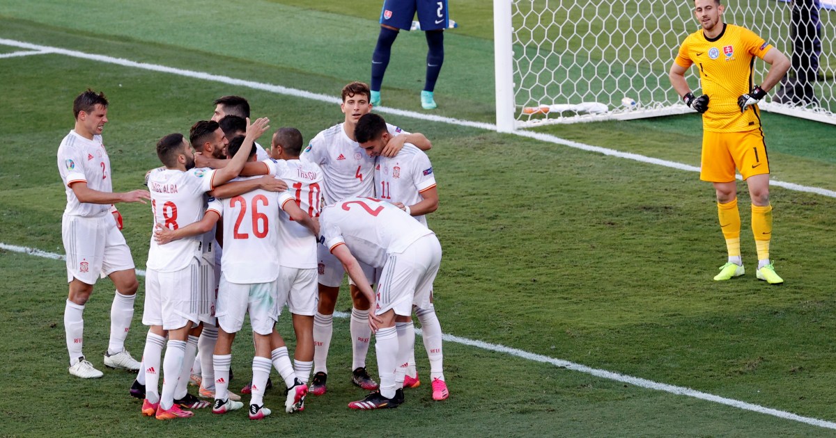 Photo of Euro 2020: Španielsko zvíťazilo nad Slovenskom, Švédsko porazilo Poľsko v prvej skupine |  Správy Euro 2020
