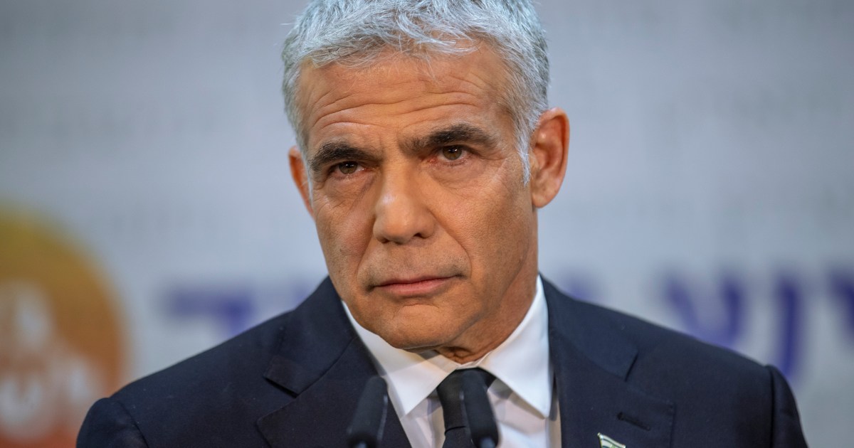 Yair Lapid informs Israeli president he can form new government