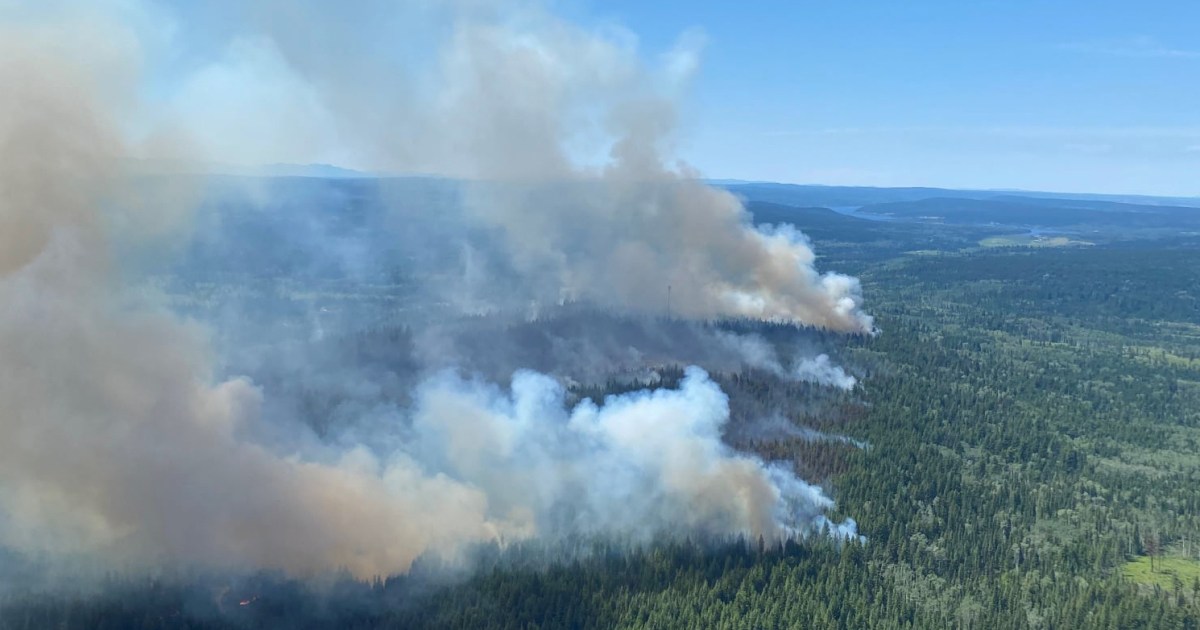 Evacuations ordered as wildfires rip by Canada’s west coast