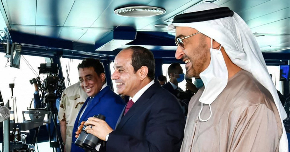 Egypt opens Mediterranean naval base