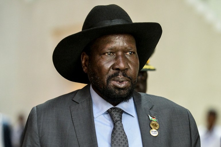 South Sudan's President Salva Kiir Mayardit attends the 33rd Ordinary Session of the African Union Summit, at the AU headquarters in Addis Ababa.