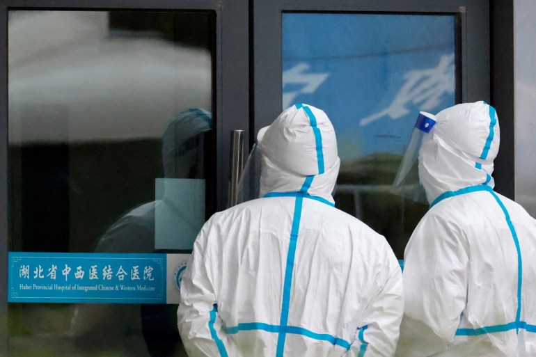 A joint WHO-China team visited the Wuhan Institute of Virology but the US said it had concerns about the access granted during the investigation [File: Thomas Peter/Reuters]