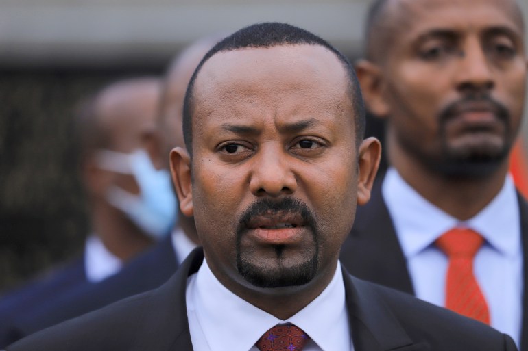 On Saturday, the election board announced a landslide victory of Prime Minister Abiy Ahmed's party in his first electoral contest on June 21 [File: Tiksa Negeri/Reuters]