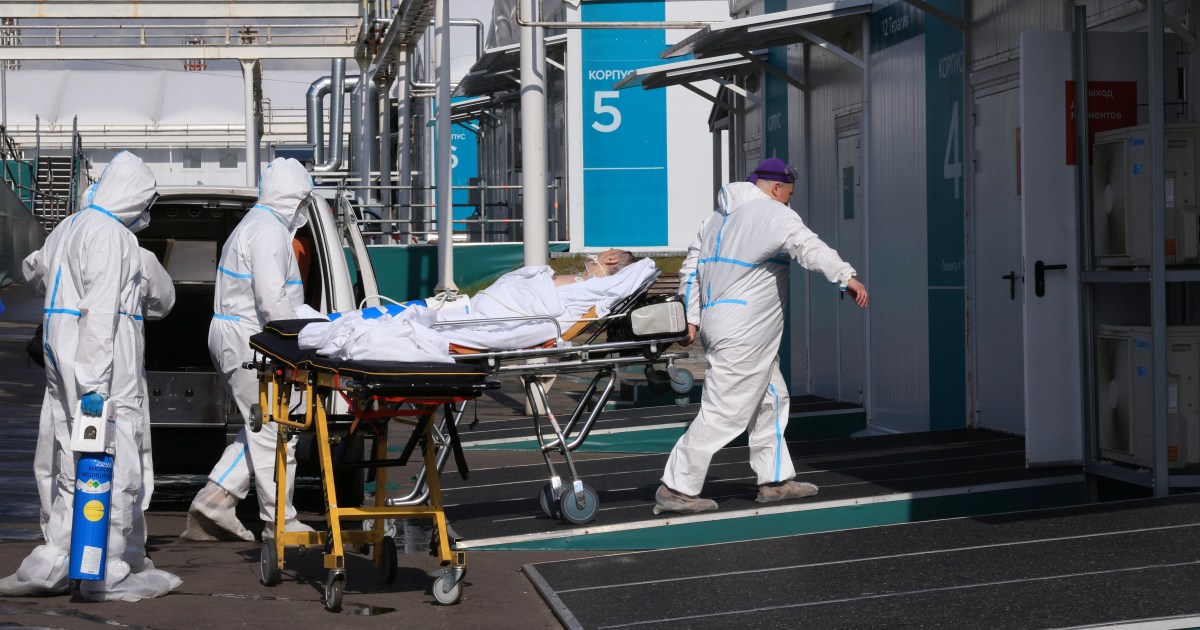 El número de muertos por Covid-19 en Rusia alcanza un récord por quinto día |  Noticias sobre la pandemia del virus corona