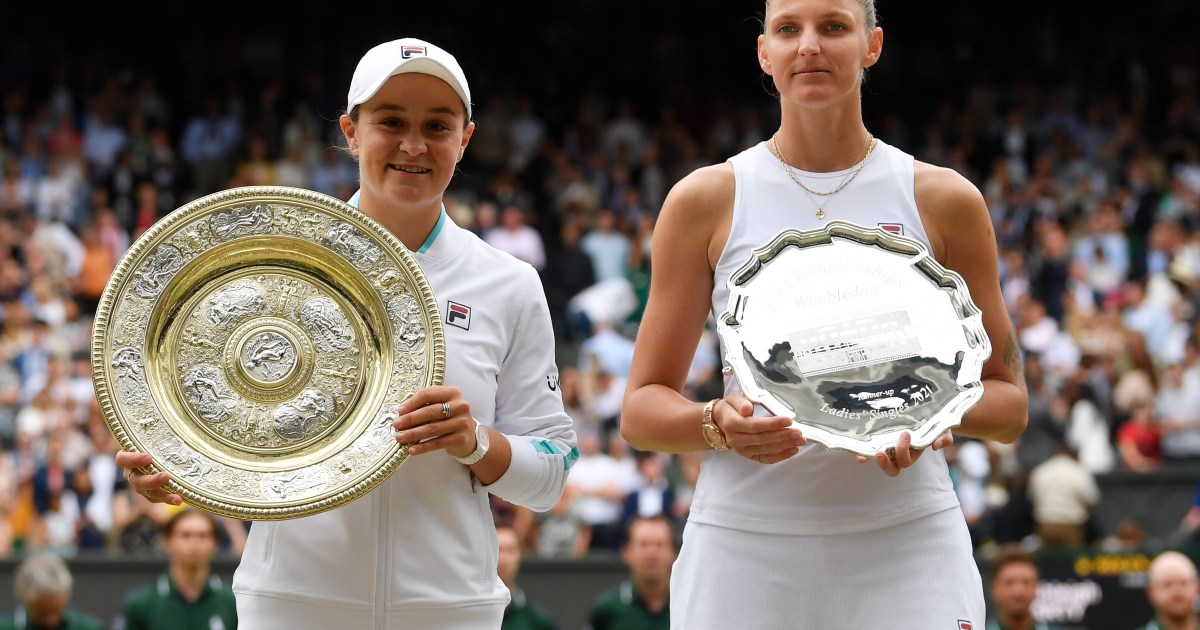Photo of Batty wins Wimbledon women’s singles final against Pliskova | Tennis News