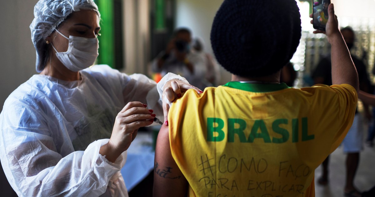 Brasil: El promedio diario de muertes por Covid cae por debajo de 1.000 |  Noticias sobre la pandemia del virus corona