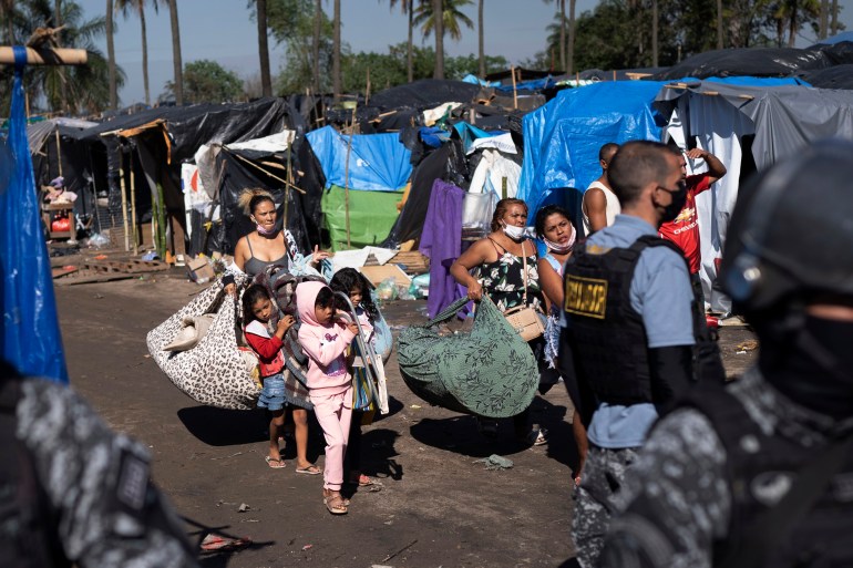 Nowhere to go: Brazil’s COVID ‘refugees’ struggle after eviction | Coronavirus pandemic News