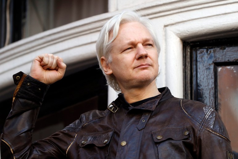 Ecuador had granted Julian Assange asylum, but revoked the status in 2019 [File: Frank Augstein/AP Photo]