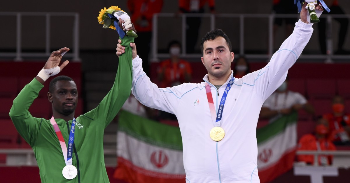 Ganjzadeh wins karate Olympic gold as opponent disqualified