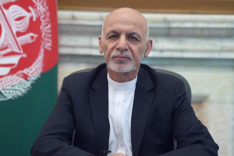 Former Afghan president Ashraf Ghani addresses his homeland after fleeing the Taliban for Dubai  says "I didn't leave in a helicopter full of cash" 