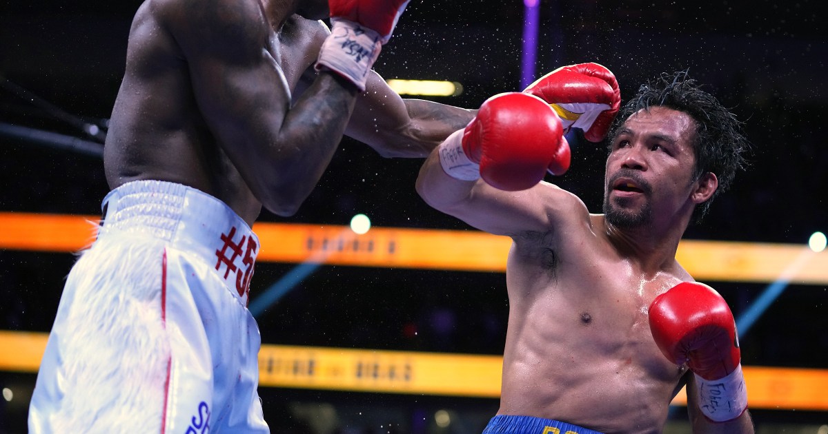 Yordenis Ugás beats Manny Pacquiao by unanimous decision