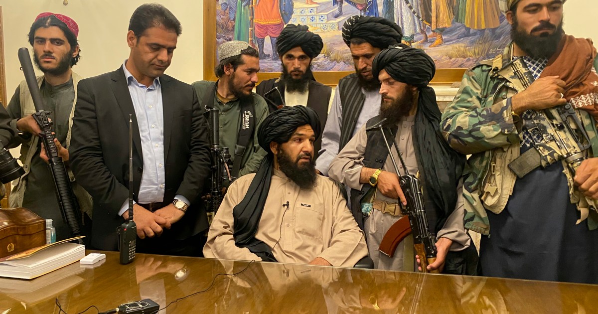 Los talibanes dicen que el presidente huyó después de la guerra en Afganistán – en vivo |  Noticias de los talibanes