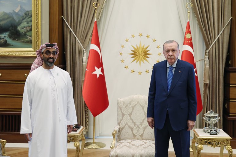 Erdogan says Turkish contacts with UAE have made progress