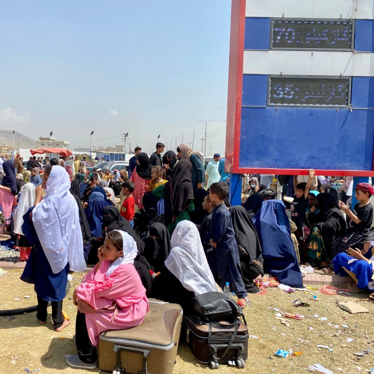 Kabul airport Afghanistan [Ali M Latifi/Al Jazeera]