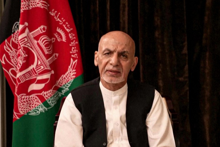 Former President of Afghanistan Ashraf Ghani.