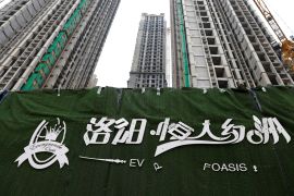 China&#39;s once top-selling developer has lurched from one crisis to another since its cash squeeze became public in 2021 [File: Carlos Garcia Rawlins/Reuters]