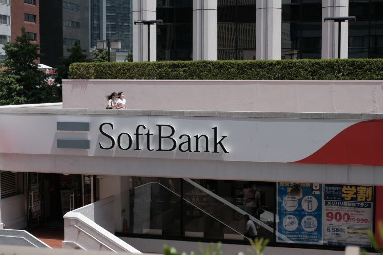Softbank sign