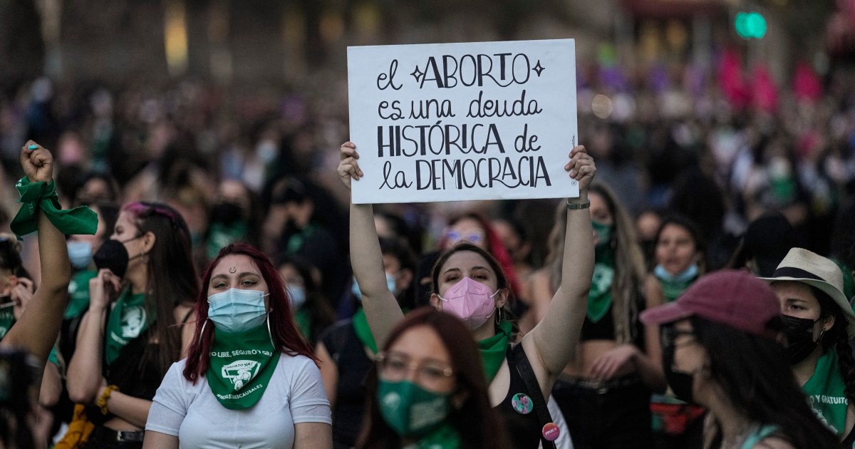 Los manifestantes exigen el derecho al aborto en toda América Latina |  Galería de noticias