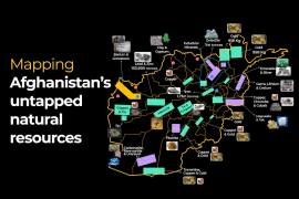 INTERACTIVE - Mapping Afghanistan’s untapped natural resources poster