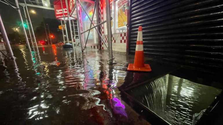 New York flooding, Ida