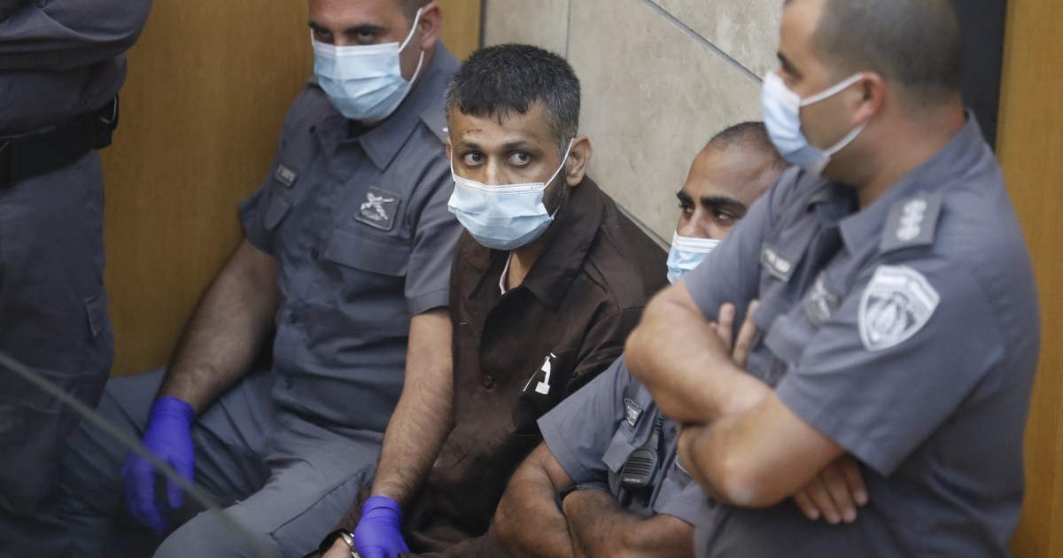 Israel sentences Palestinian prison escapees to five more years