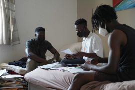Three young African asylum seekers face charges of terrorism in Malta after being rescued in the Mediterranean Sea in 2019 [Jelka Kretzschmar/Free-ElHiblu3]