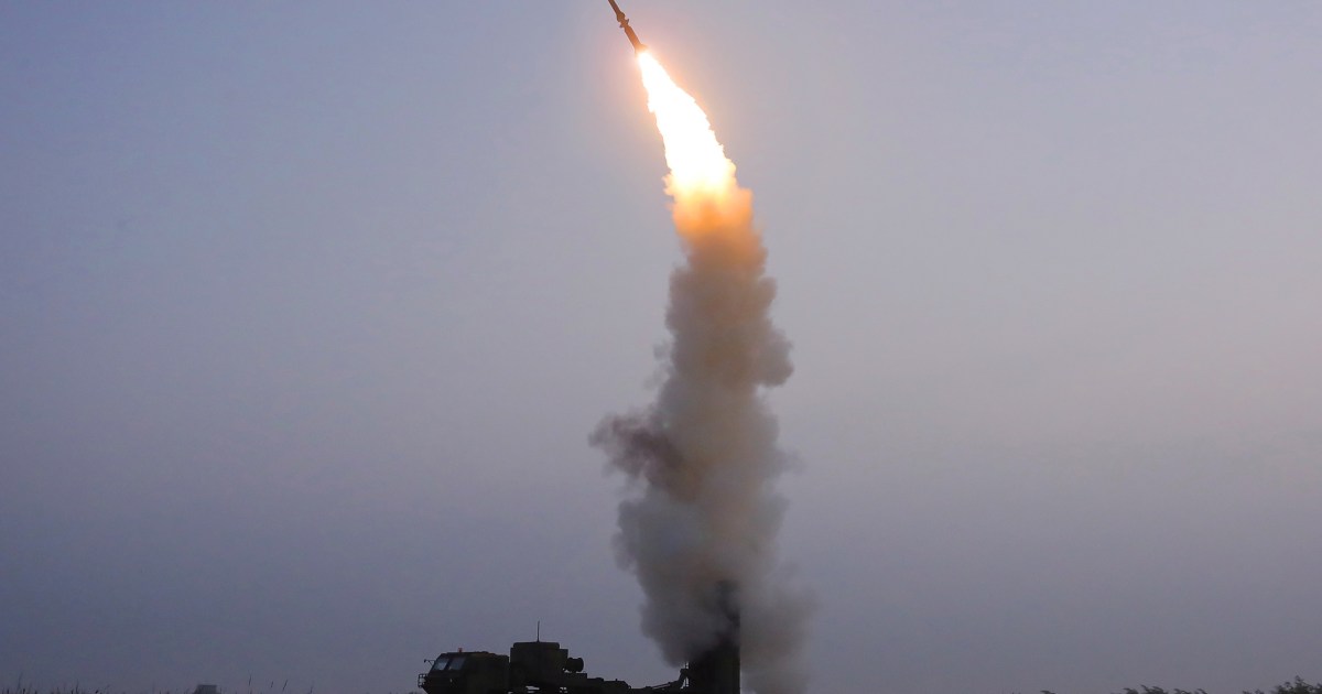 Corea del Norte realiza la segunda prueba de misiles conocida en una semana |  Noticias de armas