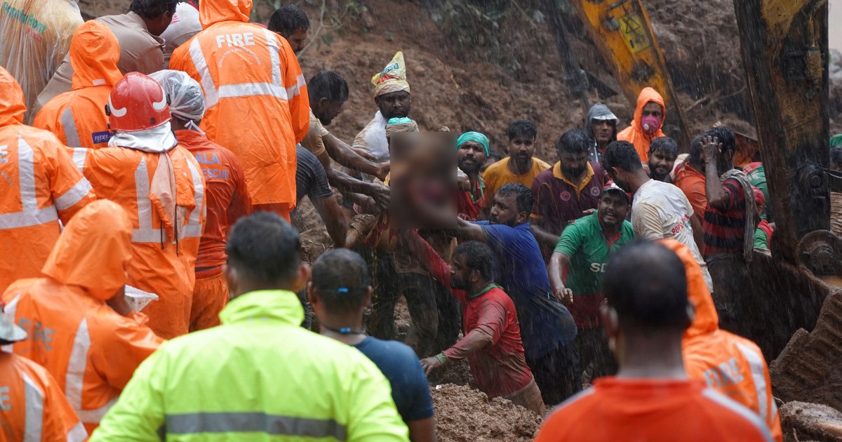 Landslides, floods kill dozens, displace many in India’s Kerala