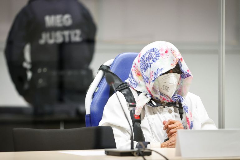 Irmgard Furchner in court