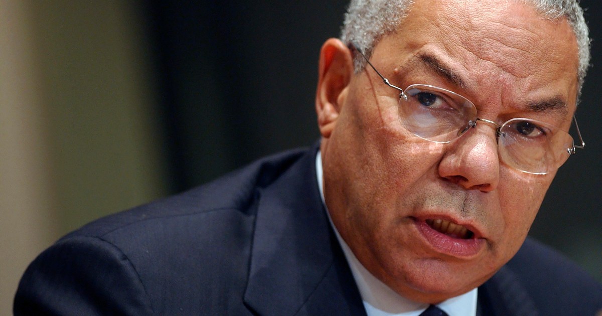 Colin Powell, first Black US secretary of state, dies of COVID | Obituaries  News | Al Jazeera