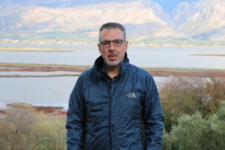 Yiannis Selimas, Co-ordinator of the Mesolonghi and Aitoliko Lagoon Management Authority