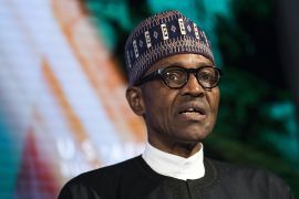President Muhammadu Buhari&#39;s time in office is largely seen as full of failures, say analysts, eroding faith in politicians among many Nigerians [File: Drew Angerer/Getty Images]