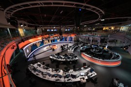 Al Jazeera English newsroom