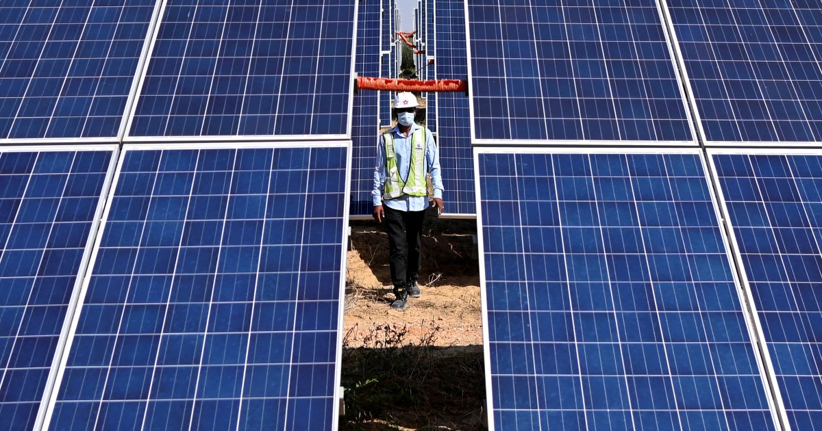 India unveils renewable energy ambitions with big solar push | Gallery News  | Al Jazeera