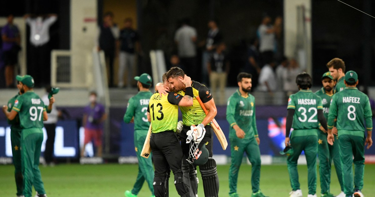 Aussies beat stunned Pakistan to reach T20 World Cup final