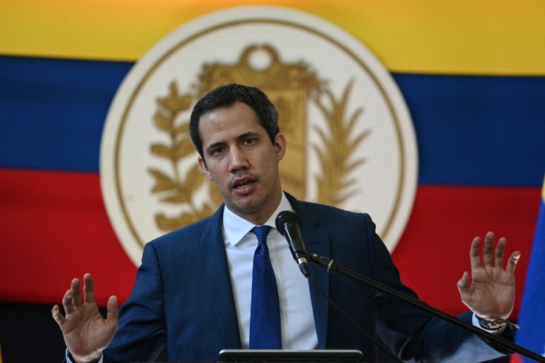 Le chef de l'opposition vénézuélienne Juan Guaido