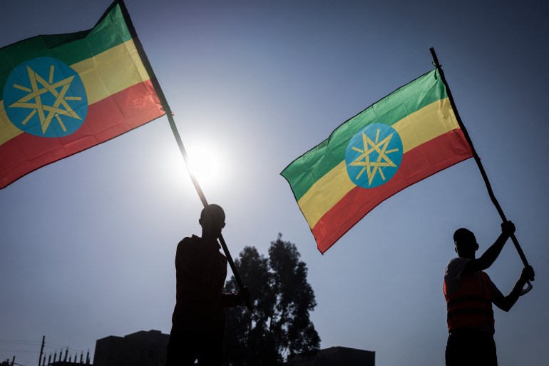 New military recruits in Ethiopia