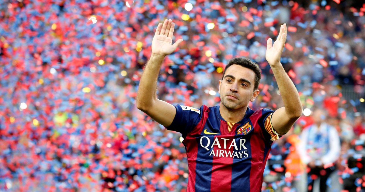 Barcelona appoint club legend Xavi as head coach | Football News | Al Jazeera