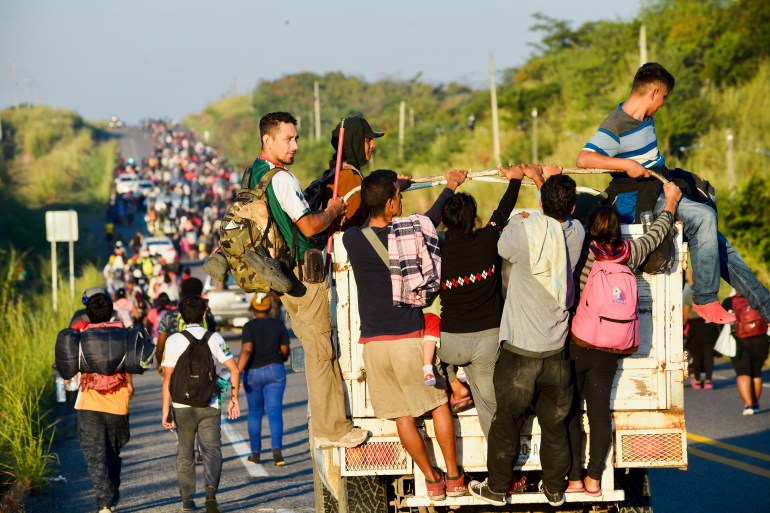Migrant arrivals along US-Mexico border drop in October: CBP | US-Mexico  Border News | Al Jazeera