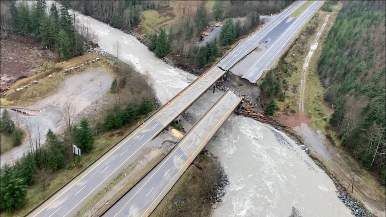 Thousands remain stranded by massive floods in western Canada | Floods News