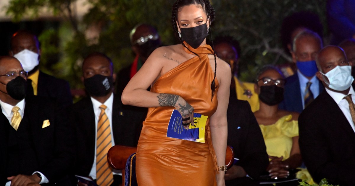 New republic Barbados names Rihanna as a national hero | Politics News | Al Jazeera