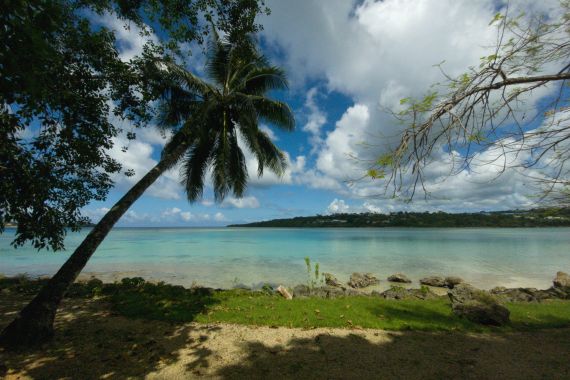 Port Vila's picturesque seafront walk has been largely deserted since Vanuatu's borders closed in March 2020. [File: Dan McGarry]