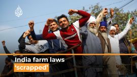 India farmers: Protesters celebrate as Modi backs down