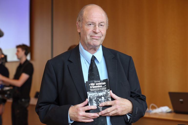 Israeli historian Gideon Greif headed a commission that concluded earlier this year that a genocide did not take place in Srebrenica, Bosnia in 1995