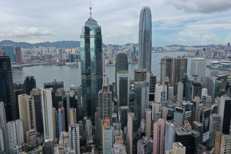 Hong Kong manzarası