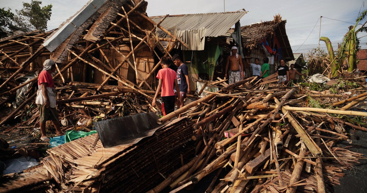 Many dead, villages &#39;smashed&#39; as Typhoon Rai batters Philippines | Weather  News | Al Jazeera